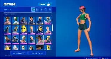 CONTA FORTNITE SALVE O MUNDO QUE FARMA VBUCKS POR DIA