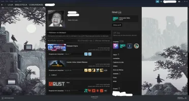 Conta prime steam level 100 CSGO + Rust GC lvl 18