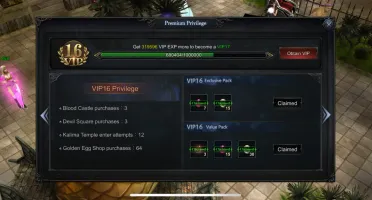 Mu Dragon Havoc - VIP 16 - Top1 server