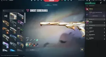 conta de valorant com champions 22 23 24 6k gastos