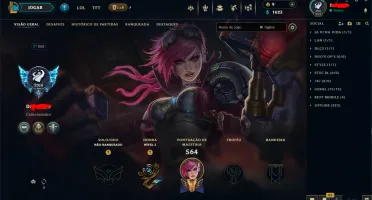 Conta Riot Games de colecionador