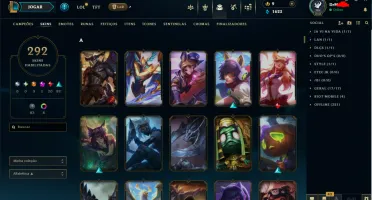 Conta Riot Games de colecionador