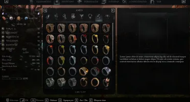 Lords of the fallen - Pingentes e Anéis