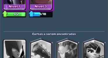 Conta Clash Royale nível 8 - 3 Lendárias TOP !!