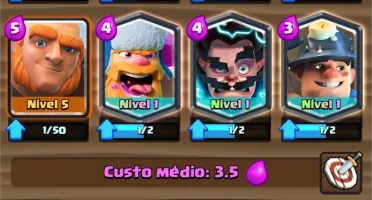 Conta Clash Royale nível 8 - 3 Lendárias TOP !!