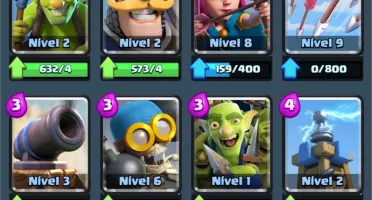 Conta Clash Royale nível 8 - 3 Lendárias TOP !!