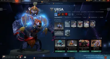 Conta Dota 2 Ancient (Io Arcana , Ombreira do Kunkka e etc)