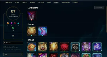 Bronze 2 com 36 Champs e 4 Skins