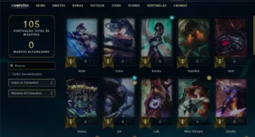 Bronze 2 com 36 Champs e 4 Skins