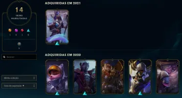 pra subir de elo, conta ferro 1, lv 80, 14 skins, 20 emotes