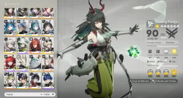 Arknights: Endfield lvl 60 9chars 6* e todos os 5*