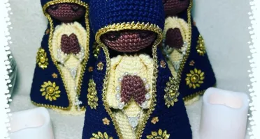 Nossa Senhora Aparecida em Amigurumi