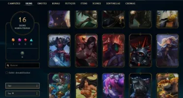 conta prata 2 com skin ultimate