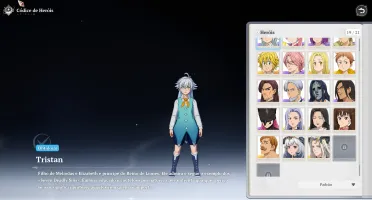 Conta 7Ds Meliodas C5, Escanor C6 Quase Todos Personagens