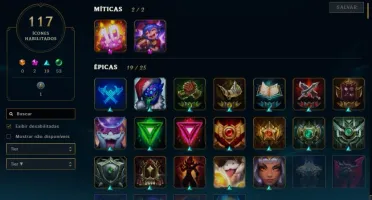 CONTA DE LOL D3 // 145 CHAMPS // 140 SKINS - 2 ULTIMATES