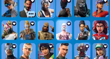 Conta Epic games/Fortnite desde a season 4