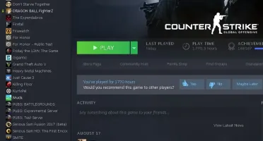 Conta Steam bugada Lvl 26 medalha 5 anos no Cs:Go com Prime