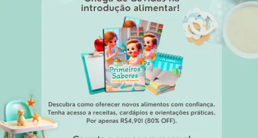 Ebook Primeiros Sabores (Introdução Alimentar Para Bebes)