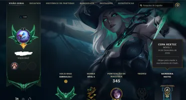 Conta Lol (Posso Aumentar O Elo)