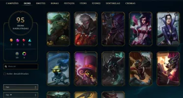 Conta de LOL no precinho