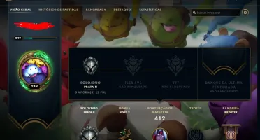 Conta de LOL no precinho