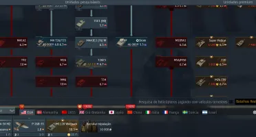 Conta War Thunder>Bastante Tanques Chineses E Britanicos
