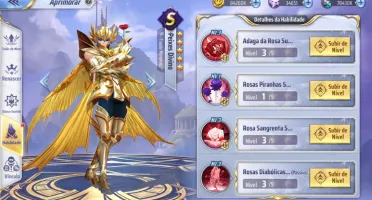 Saint seiya Awakening com mais de 3500 Gemas Avançadas