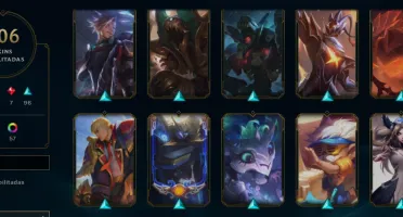 Conta LOL - LVL 458 - 206 Skins - Todos Champions - FA