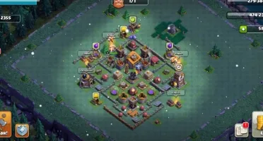 Clash of clans cv11 bem upada