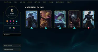 Conta de League of Legends