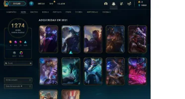 Conta League of Legends 1261 Skins (PAX Skins, Human Ryze)