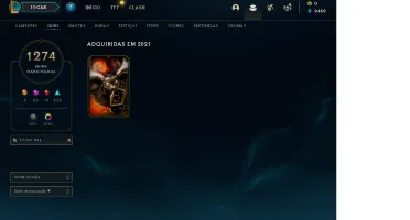 Conta League of Legends 1261 Skins (PAX Skins, Human Ryze)