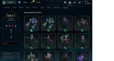 Conta League of Legends 1261 Skins (PAX Skins, Human Ryze)