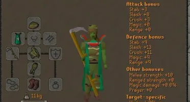 OSRS PURE F2P 99STR 93 RANGE 91 MAGE