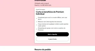 Spotify premium I 30 dias