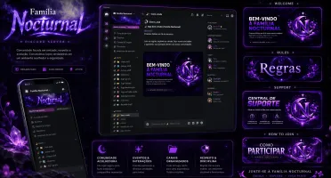 Crio Seu Servidor No Discord Personalizado [Maior Qualidade]