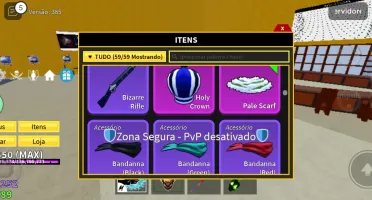 Conta de blox fruit com quase tudo