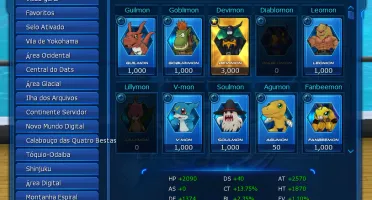 Conta Ladmo Omegamon com AoX e Deck 15%