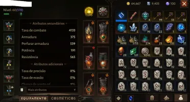CHAR DIABLO IMMORTAL PARAGON 178 TC 4150 RESSONANCIA 1090