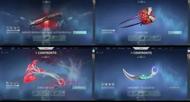 Conta Valorant, Muitas Skins