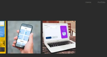 Template de website moderno, para freelas, web desingners