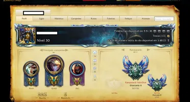 conta lol diamante
