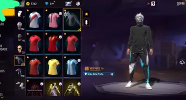 Conta free fire rara
