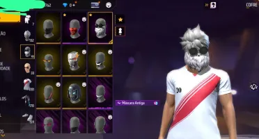 Conta free fire rara