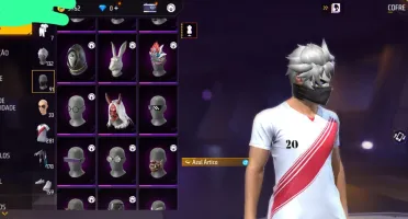 Conta free fire rara
