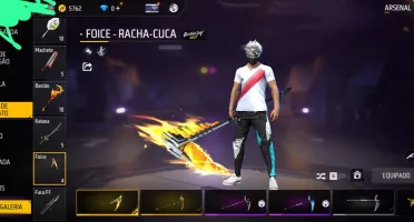 Conta free fire rara