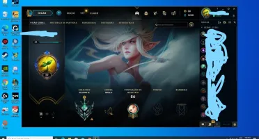 CONTA PLATINA 4 / 10 SKINS LVL 50