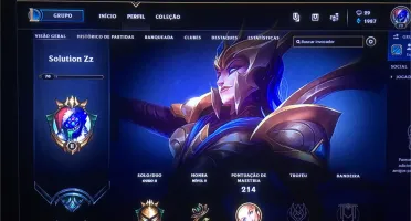 CONTA LOL GOLD ll /-/ 70 SKINS /-/