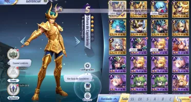 Saintseiya Awakening A-140 + 1680 Gemas Avançadas