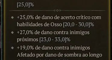 Diablo 4 - Equipamentos variados ( leia descrição)